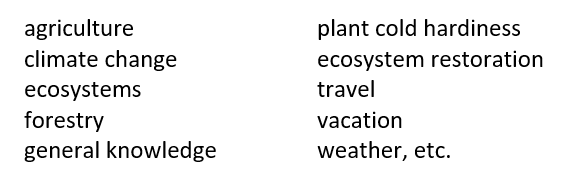 Climate Topics